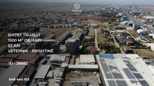 Shitet Objekti 1500m², 52 ARI – Veternik